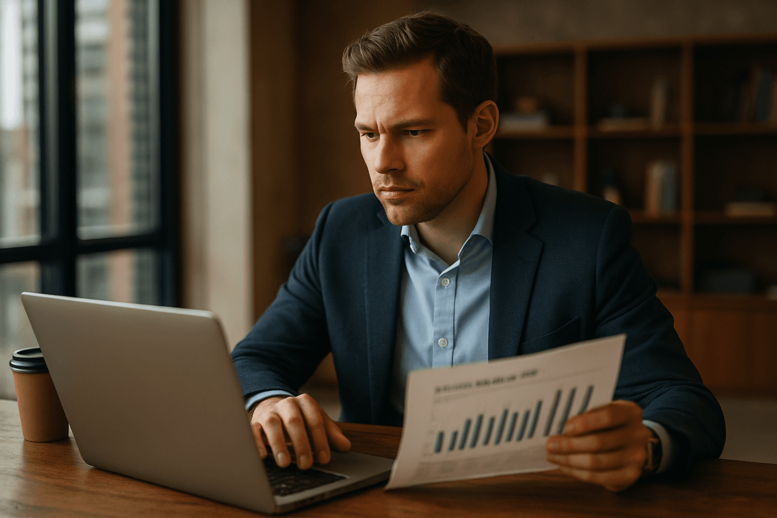 Professional photograph illustrating professional business and marketing concept — cover image for "The 45-Second Reorder Signal: How AI Depletion Tracking Turns Weekly Sales Data Into Your Next PO" on LiquorChat