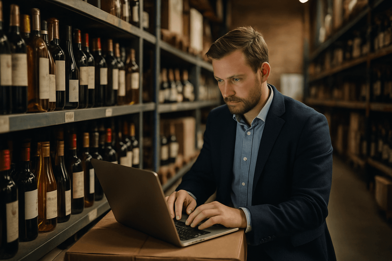 Professional photograph illustrating agentic workflows beverage distribution — cover image for "6 AI Workflow Automation Triggers Every Mid-Size Liquor Distributor Can Implement This Quarter" on LiquorChat