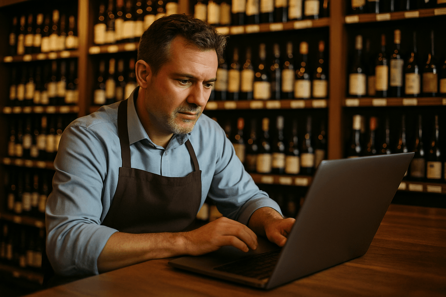 Professional photograph illustrating AI demand forecasting beverage retail — cover image for "7 AI Demand Forecasting Triggers Every Single-Store Liquor Retailer Should Activate Before Summer Peak Season" on LiquorChat