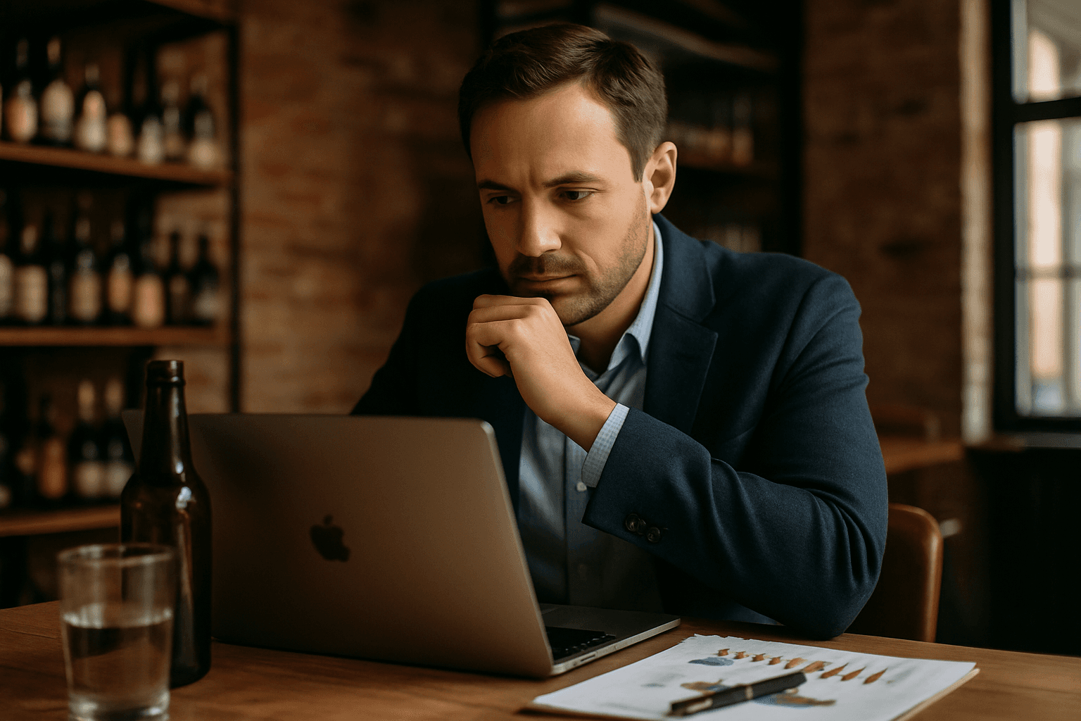 Professional photograph illustrating professional business and marketing concept — cover image for "7 Depletion Data Analytics Triggers Every Beverage Producer Should Automate to Outsmart Competitors in 2026" on LiquorChat