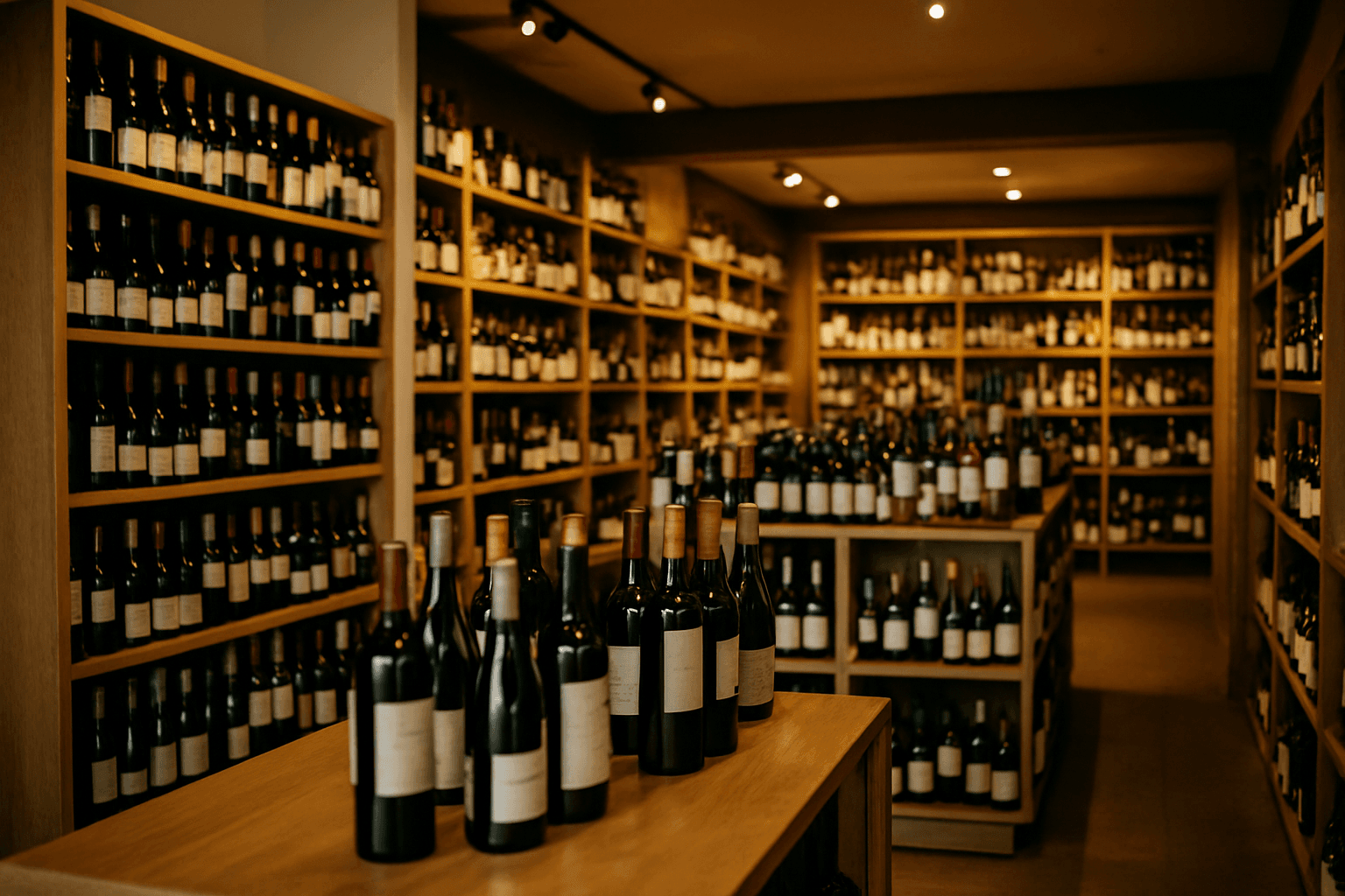 Professional photograph illustrating modern retail store interior — cover image for "State-by-State DTC Shipping Laws Are Changing Fast: What Liquor Retailers Must Know for 2026" on Intentionally Creative