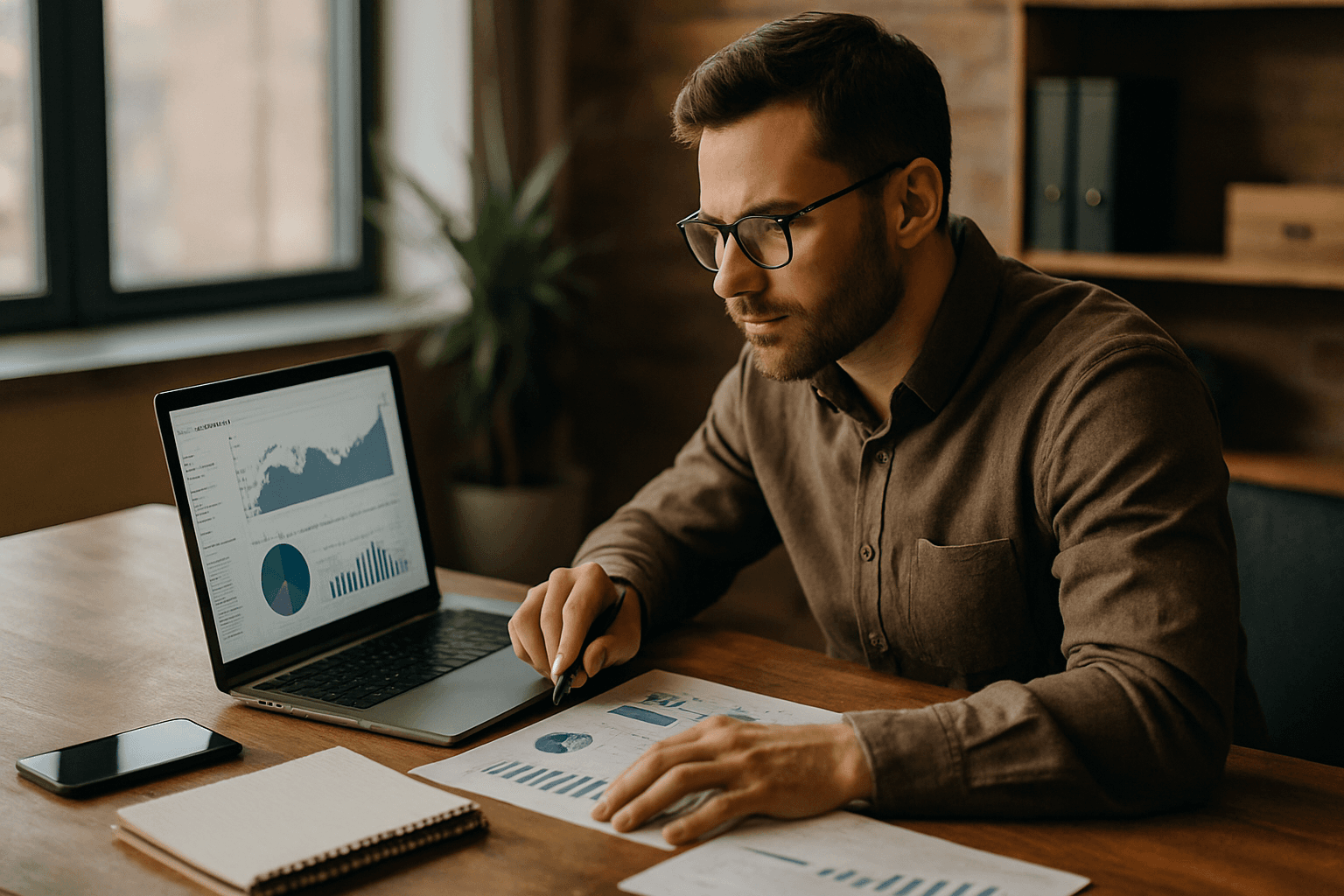 Professional photograph illustrating digital marketing strategy and analytics — cover image for "Real-Time Depletion Data vs. 90-Day Distributor Reports: Why Speed Wins in Trade Marketing" on LiquorChat