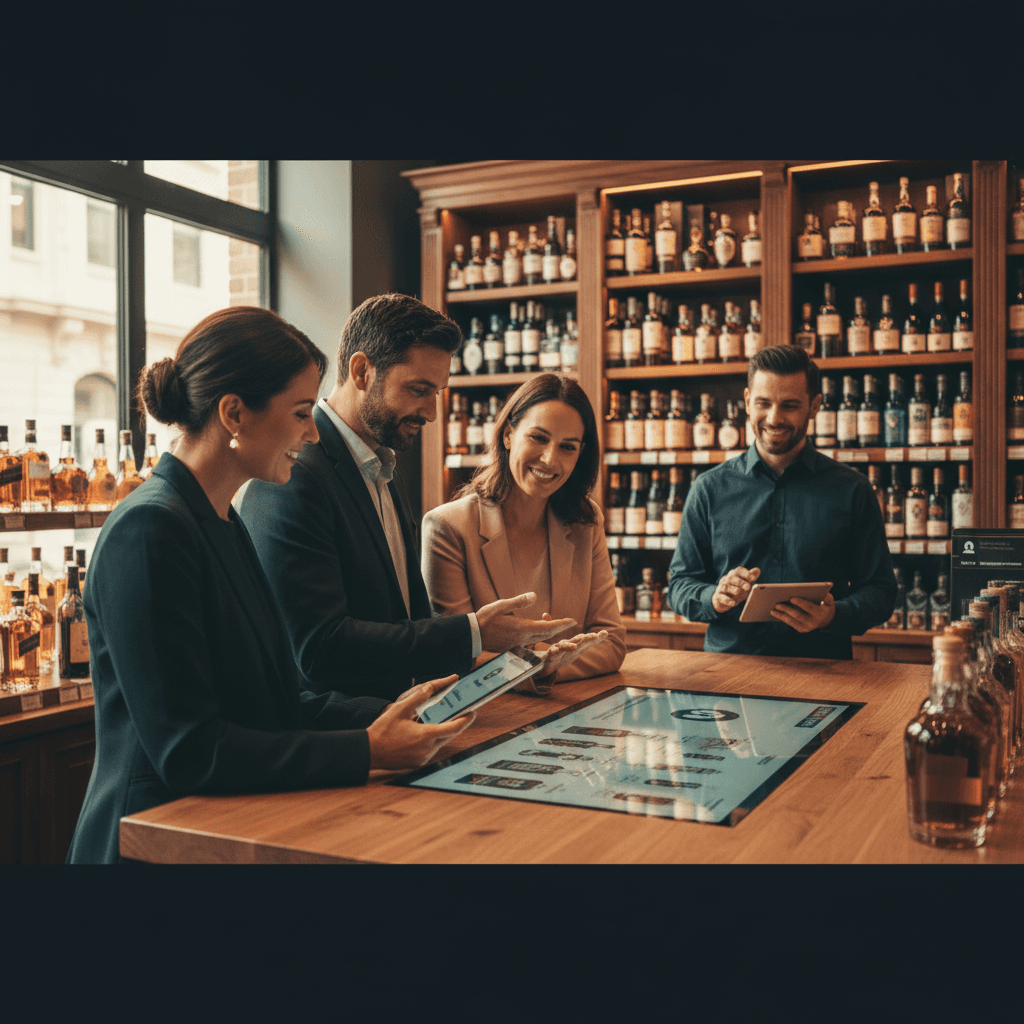 Professional photograph illustrating personalized marketing liquor store AI — cover image for "Personalized Marketing for Liquor Stores: AI That Knows Your Customers Better Than You Do" on LiquorChat
